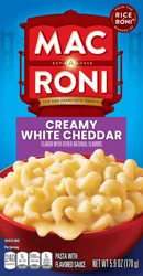 Mac-A-Roni Mac A Roni Pasta Mix Creamy White Cheddar 5.9 Oz