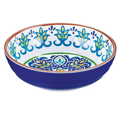 slide 1 of 1, Cocinaware Blue Mosaic Melamine Bowl, 1 ct