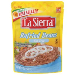 La Sierra Fat Free Refried Beans 15.2 oz