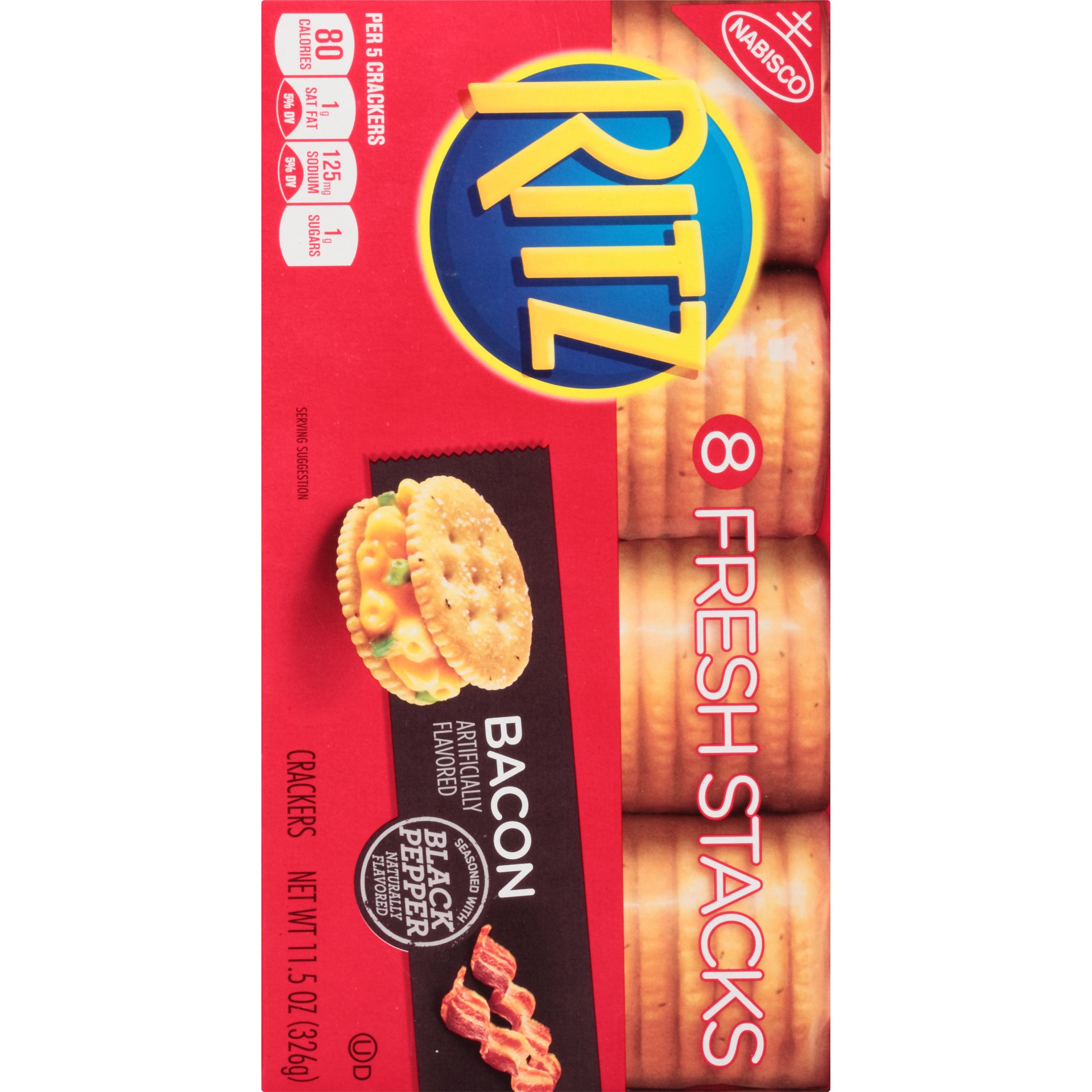 slide 2 of 5, Ritz Crackers 8 ea, 8 ct