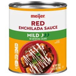 Meijer Red Mild Enchilada Sauce, 28 Oz