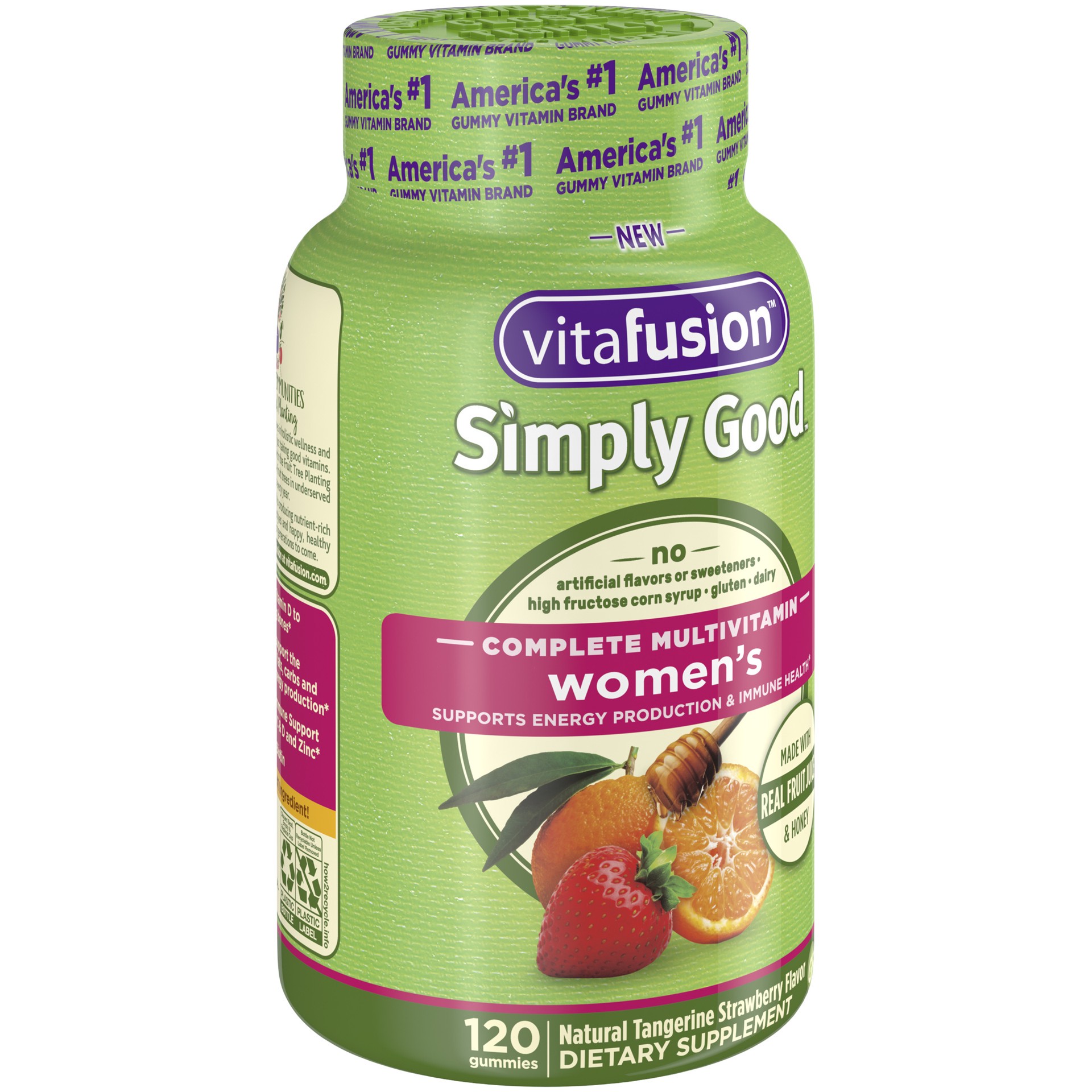 slide 2 of 4, Vitafusion Womens Simply Good Vitamins, 120 ct