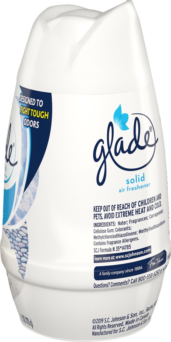 slide 3 of 8, Glade Lino Fresco Clean Linen Solid Air Freshener 6 oz, 6 oz