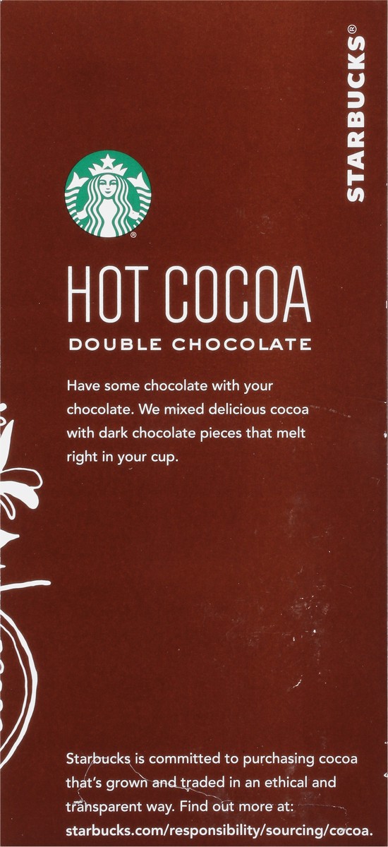 slide 7 of 9, Starbucks Double Chocolate Hot Cocoa Mix - 8ct, 8 ct