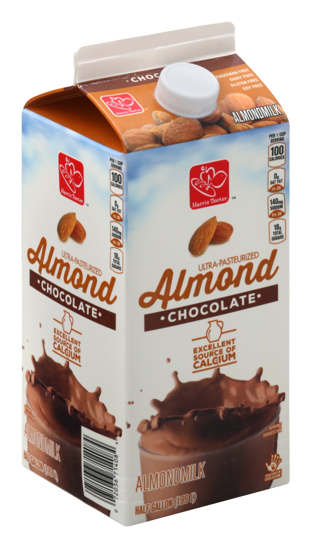 Harris Teeter Almond Milk - Chocolate 64 oz | Shipt