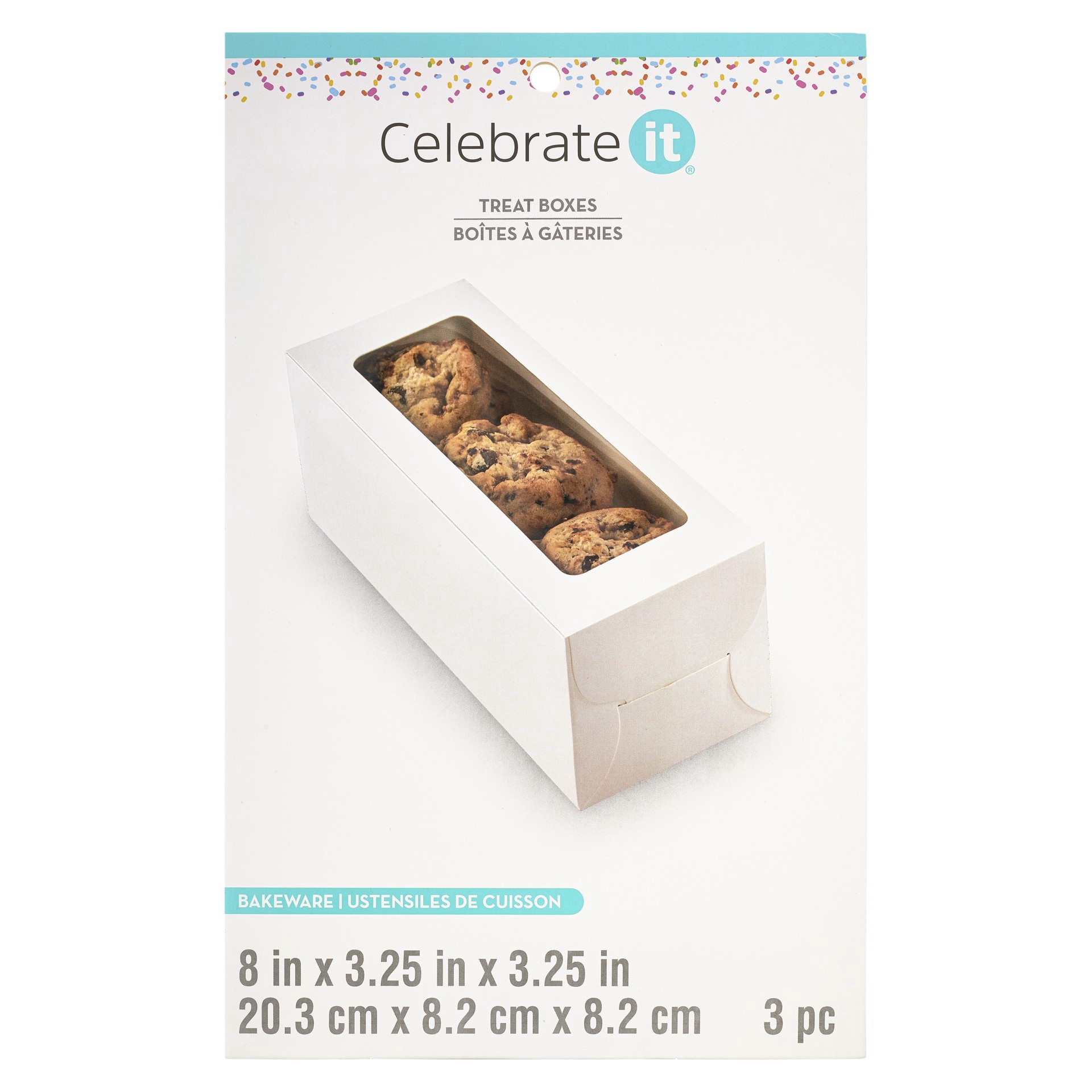 slide 4 of 5, 8" X 3.25" Window Treat Boxes By Celebrate It, 3ct., 3 ct