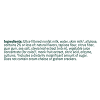 slide 8 of 13, Chobani Yogurt, Zero Sugar, Strawberry Cheesecake Inspired, 5.3 oz