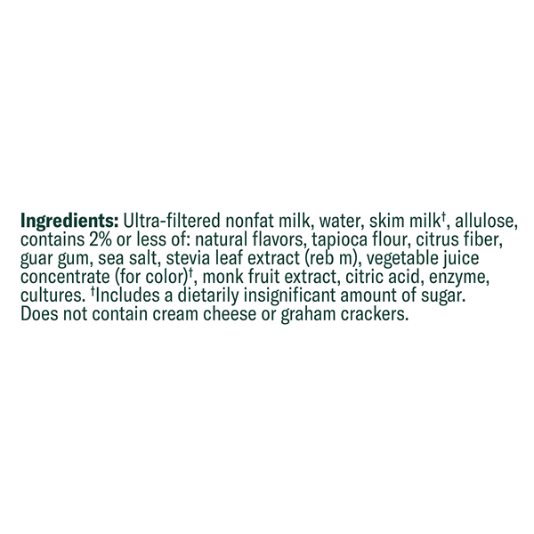 slide 13 of 13, Chobani Yogurt, Zero Sugar, Strawberry Cheesecake Inspired, 5.3 oz