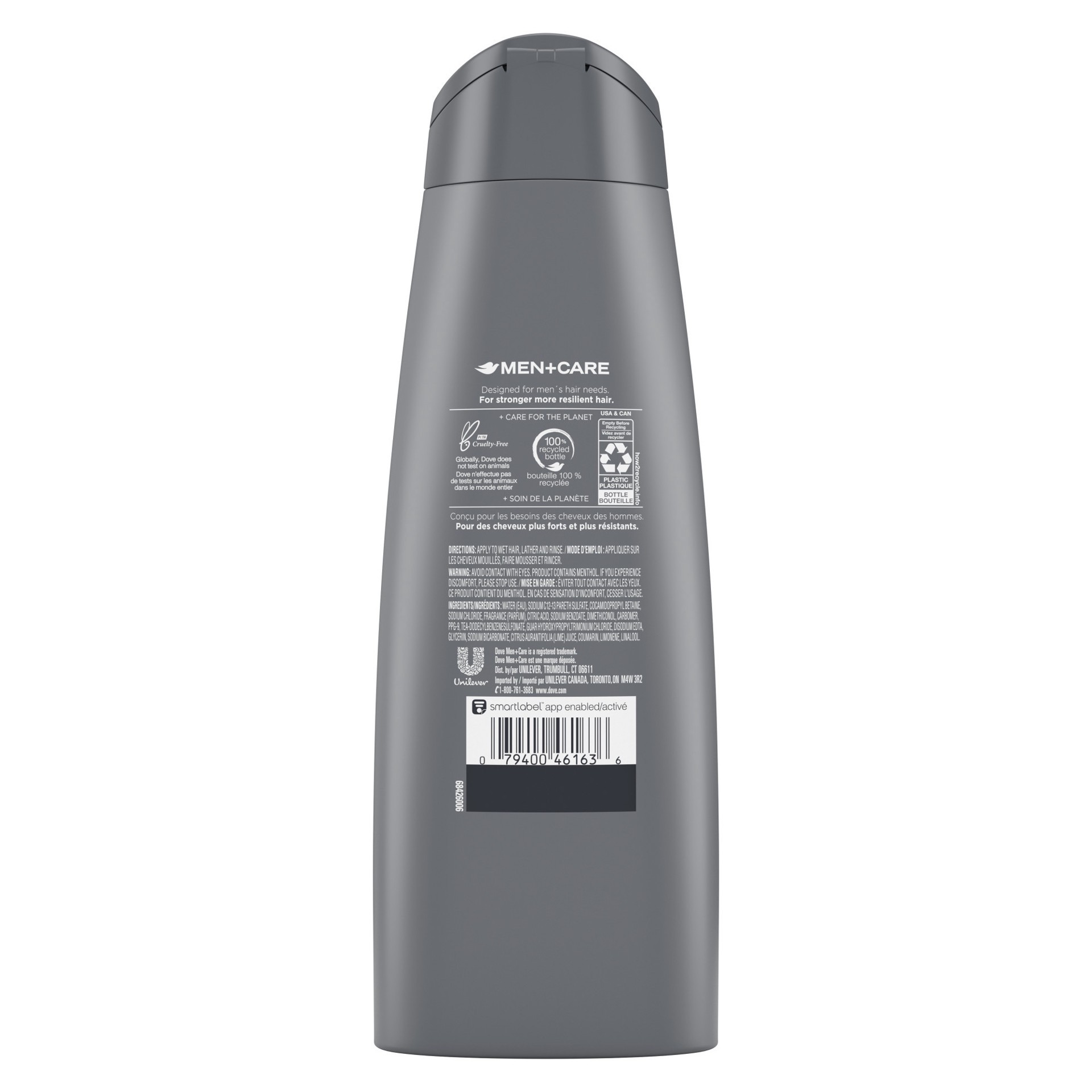 slide 4 of 4, Dove Men+Care Sport+Care 3 in 1 Shampoo Active+Fresh, 12 oz, 12 oz