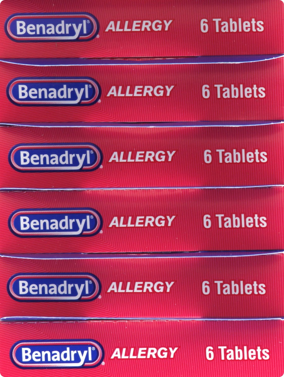 slide 10 of 11, Benadryl Allergy, Tablets, 1 ct