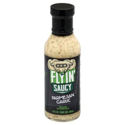 H-E-B Flyin' Saucy Wing Sauce - Parmesan Garlic