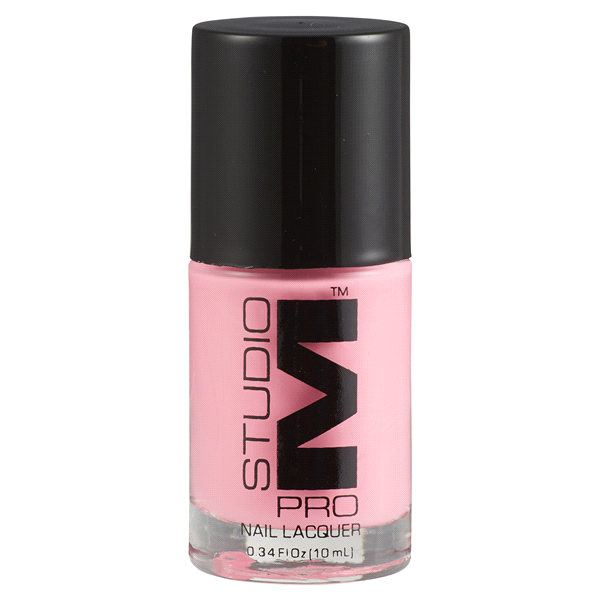 slide 1 of 1, Studio M Nail Lacquer Power Pink, 1 ct