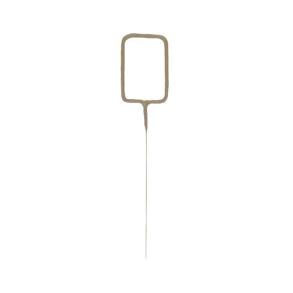 slide 2 of 3, Unique Industries Number 0 Sparkler Flame Cake Candle, 1 ct