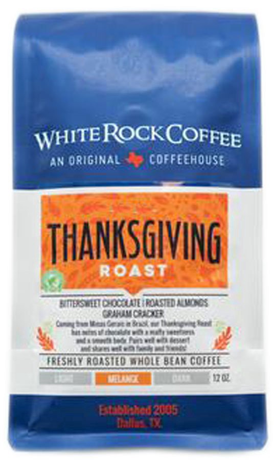 slide 1 of 1, White Rock Coffee Thanksgiving Roast Coffee, 12 oz