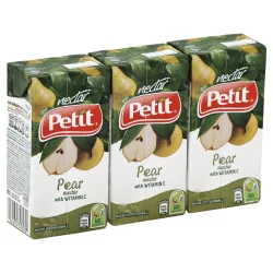Petit Pear Nectar with Vitamin C - 3 x 6.8 fl oz Packs