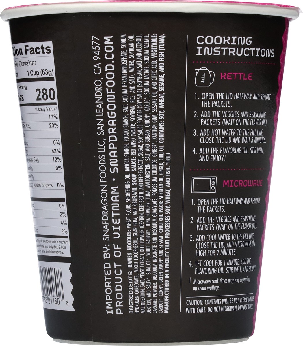 slide 6 of 9, Snapdragon Miso Ramen 2.2 oz, 2.2 oz