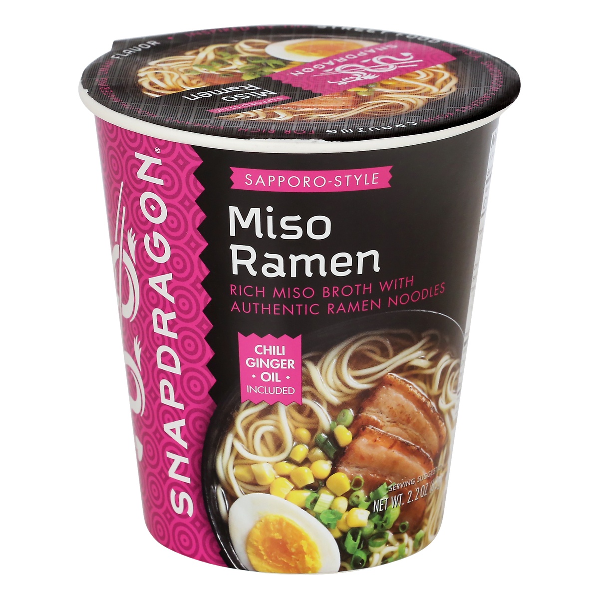 slide 1 of 1, Snapdragon Miso Ramen, Sapporo-Style, 2.2 oz