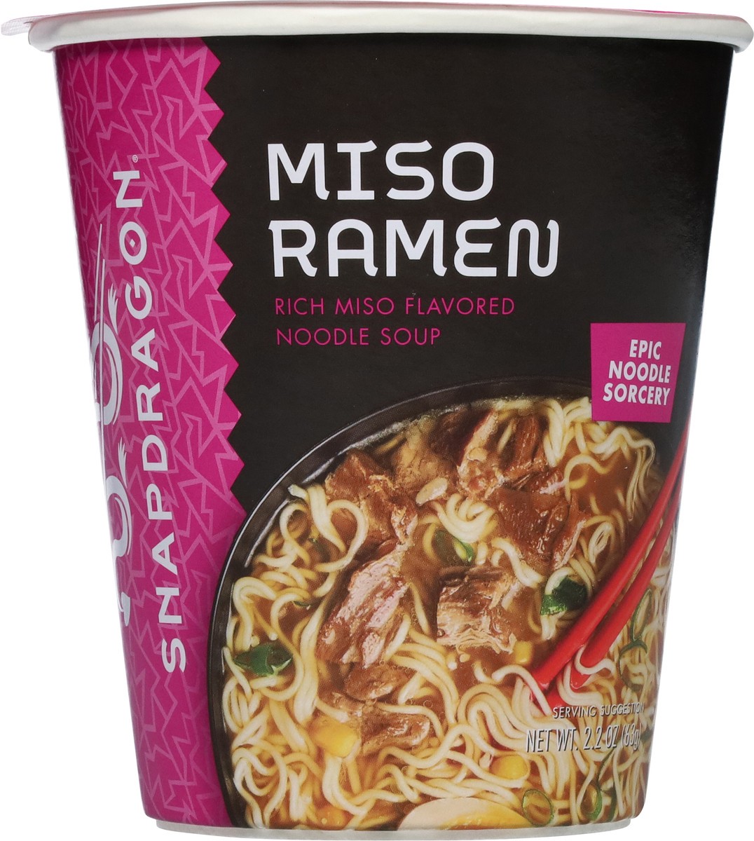 slide 7 of 9, Snapdragon Miso Ramen 2.2 oz, 2.2 oz