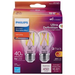 Philips 5-Watt (40-Watt) A15 Led Light Bulbs