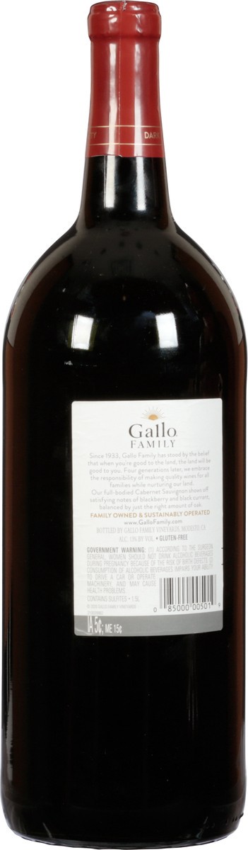 slide 8 of 12, Gallo Family Vineyards Red Wine, 1.50 liter