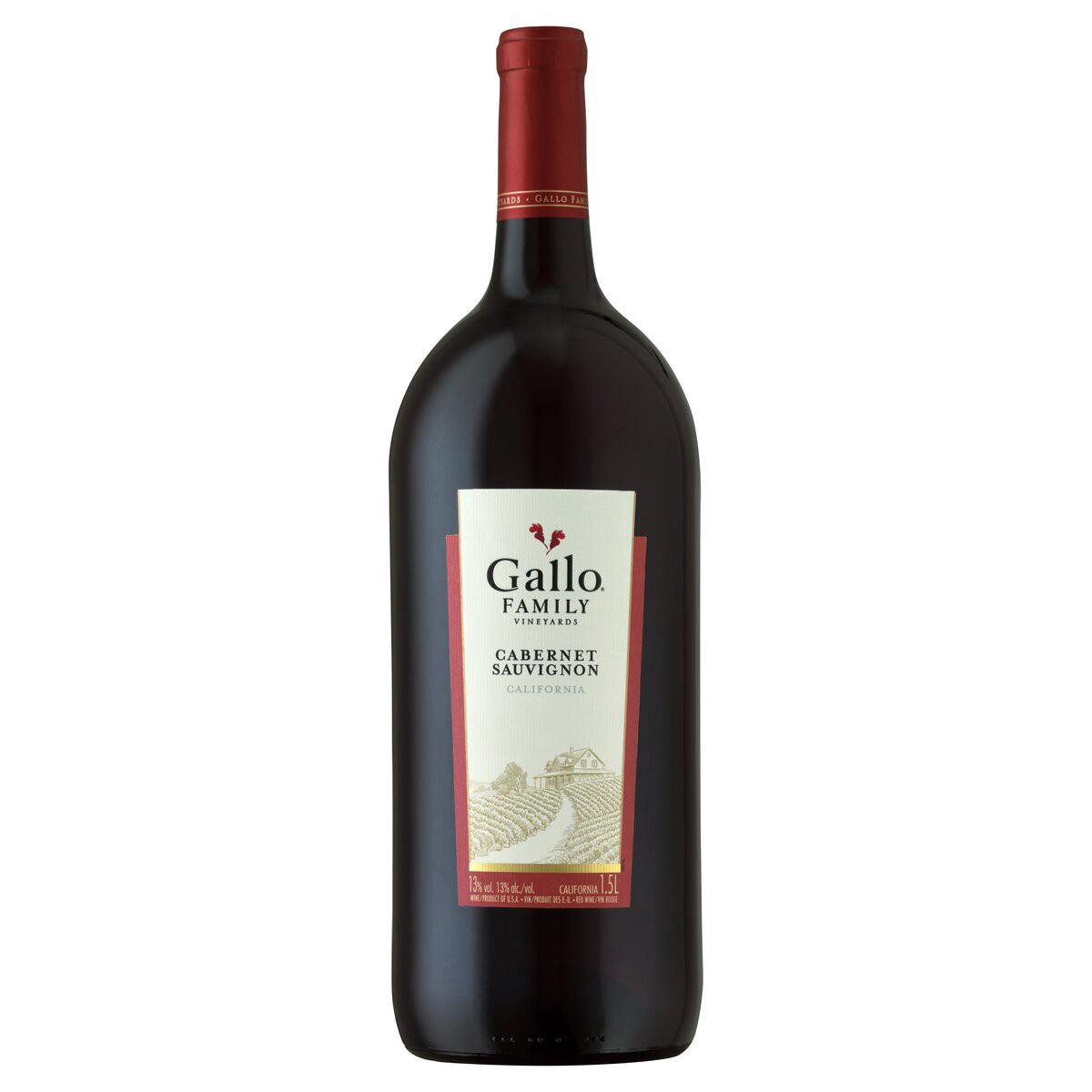 slide 1 of 12, Gallo Family Vineyards Red Wine, 1.50 liter