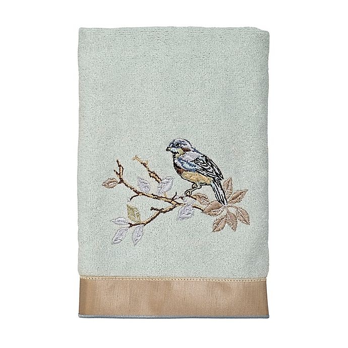 slide 1 of 1, Avanti Love Cottage Hand Towel - Aqua, 1 ct