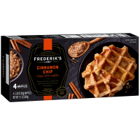 slide 5 of 29, FREDERIKS BY MEIJER Frederik's by Meijer Frozen Cinnamon Chip Liege Style Waffles, 9.1 oz