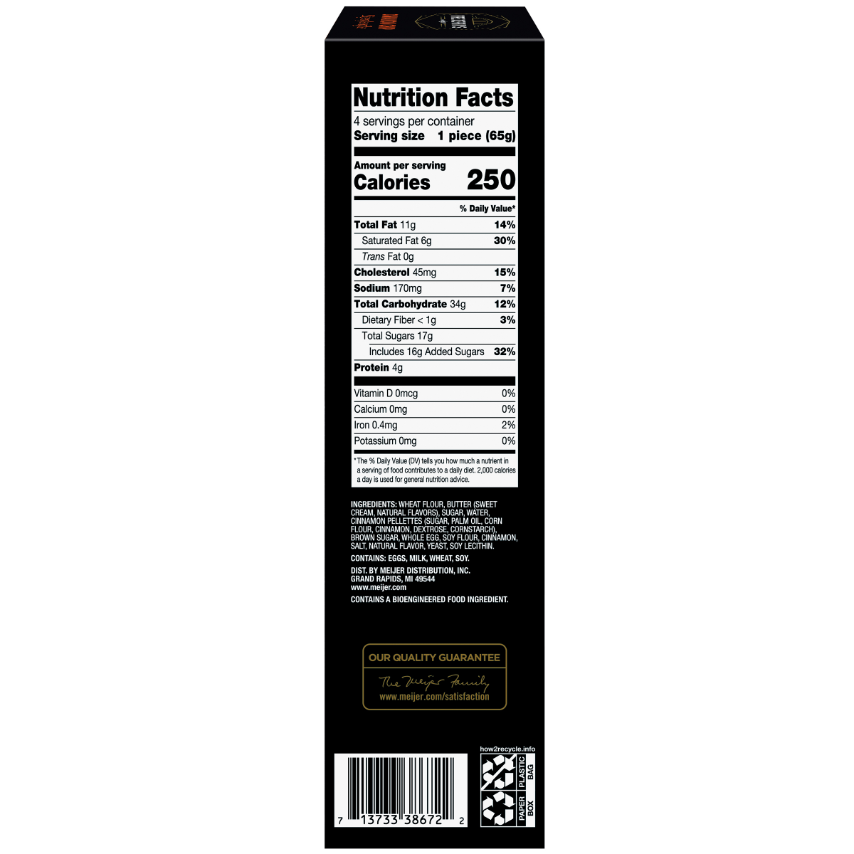 slide 19 of 29, FREDERIKS BY MEIJER Frederik's by Meijer Frozen Cinnamon Chip Liege Style Waffles, 9.1 oz