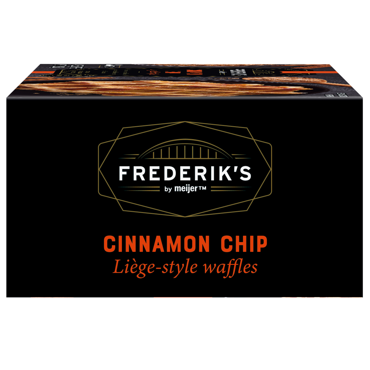 slide 27 of 29, FREDERIKS BY MEIJER Frederik's by Meijer Frozen Cinnamon Chip Liege Style Waffles, 9.1 oz