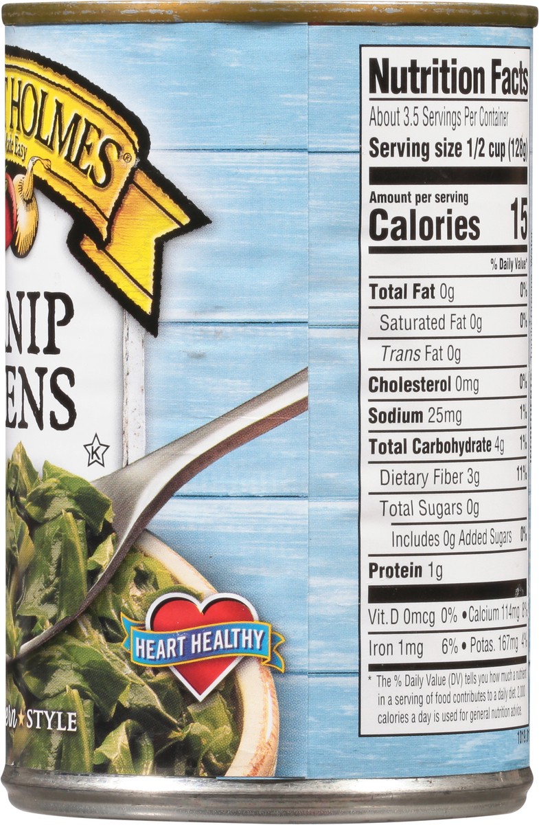 slide 2 of 9, Margaret Holmes Real Southern Style Turnip Greens 14.5 oz, 14.5 oz