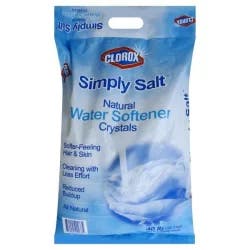 Clorox Water Softener, Natural, Crystals