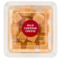 Upper Cut Cubed Mild Cheddar Cheese