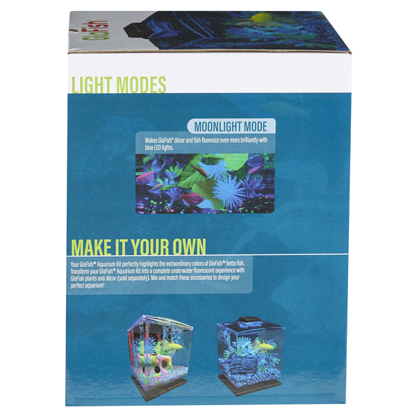 slide 12 of 29, Tetra GloFish Cube Aquarium Kit, 1.5 gal