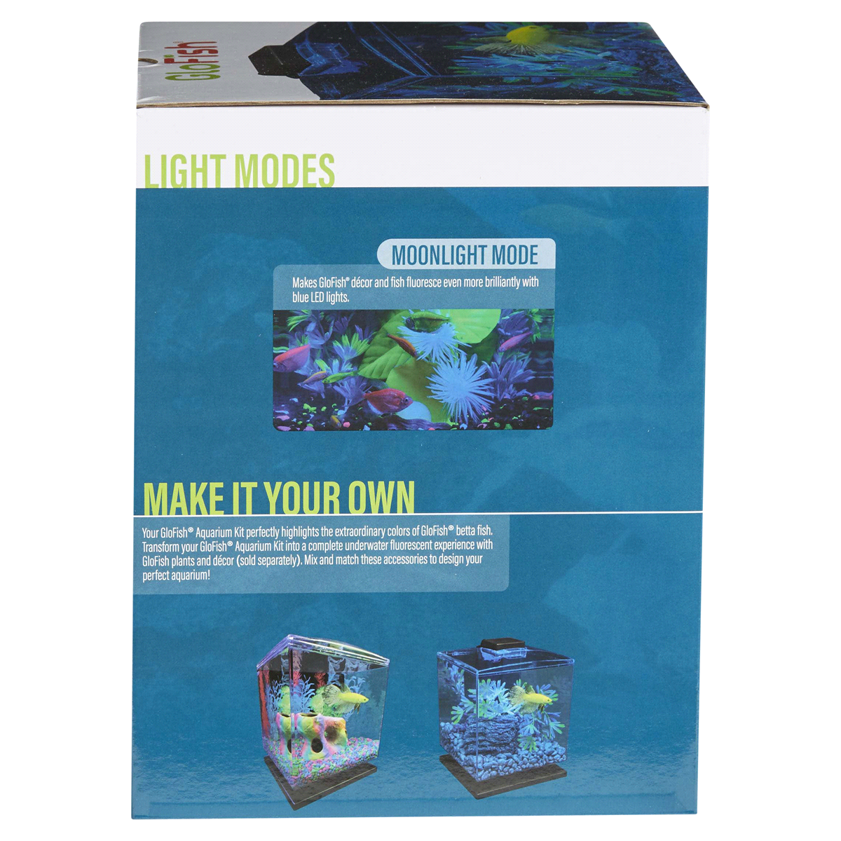Tetra GloFish Cube Aquarium Kit 1.5 gal