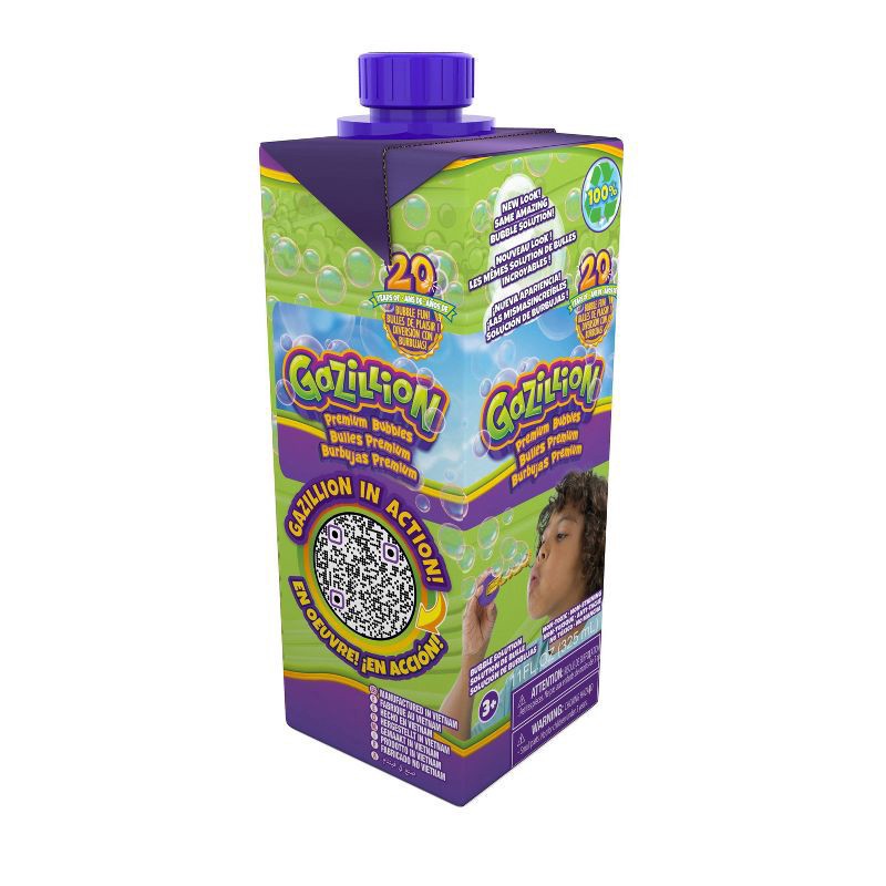 slide 2 of 4, Gazillion Premium Bubbles Boxed Solution - 11oz, 11 oz