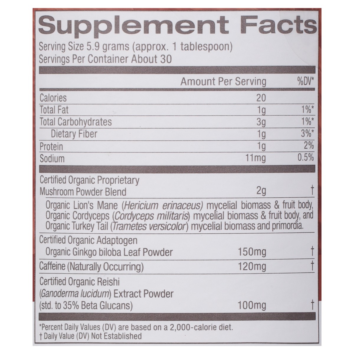 slide 8 of 14, Om Mushroom Coffee Blend- 6.24 oz, 1 ct