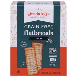Absolutely! Gluten Free Grain Free Onion Flatbreads - 5.29 oz