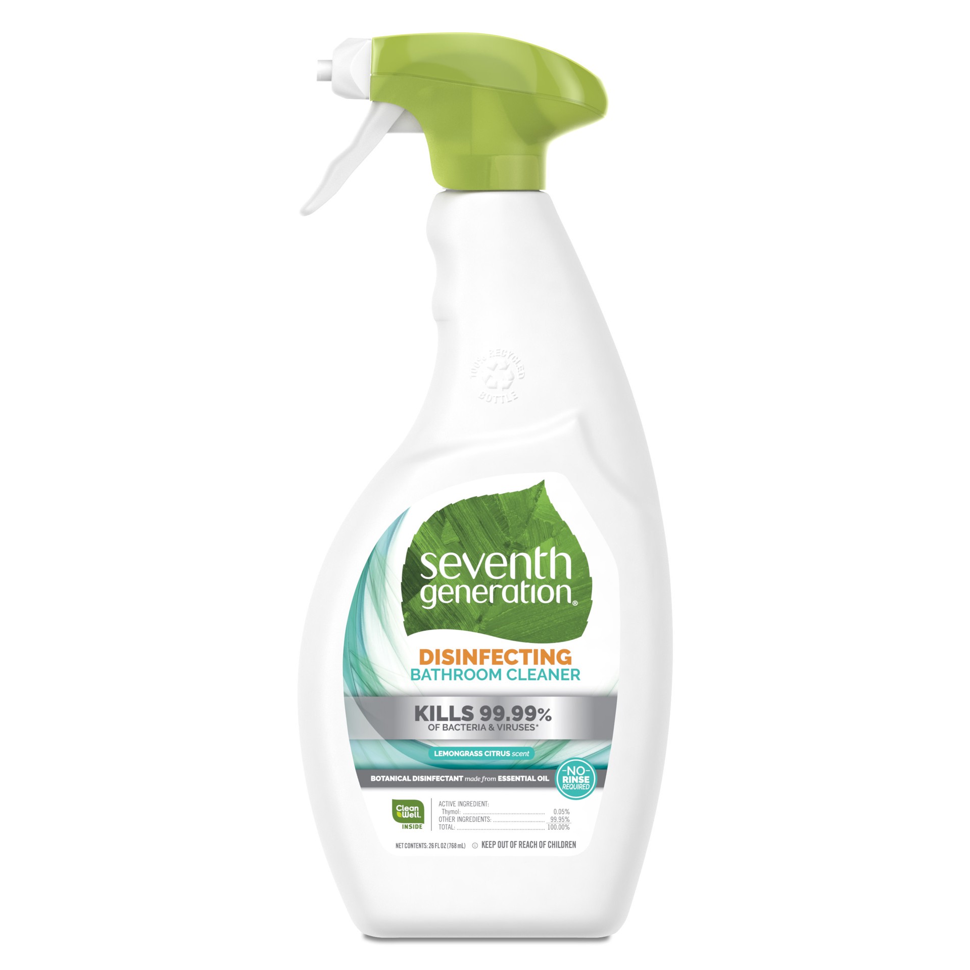 slide 1 of 9, Seventh Generation Disinfecting Spray Lemongrass Citrus, 26 oz, 26 oz