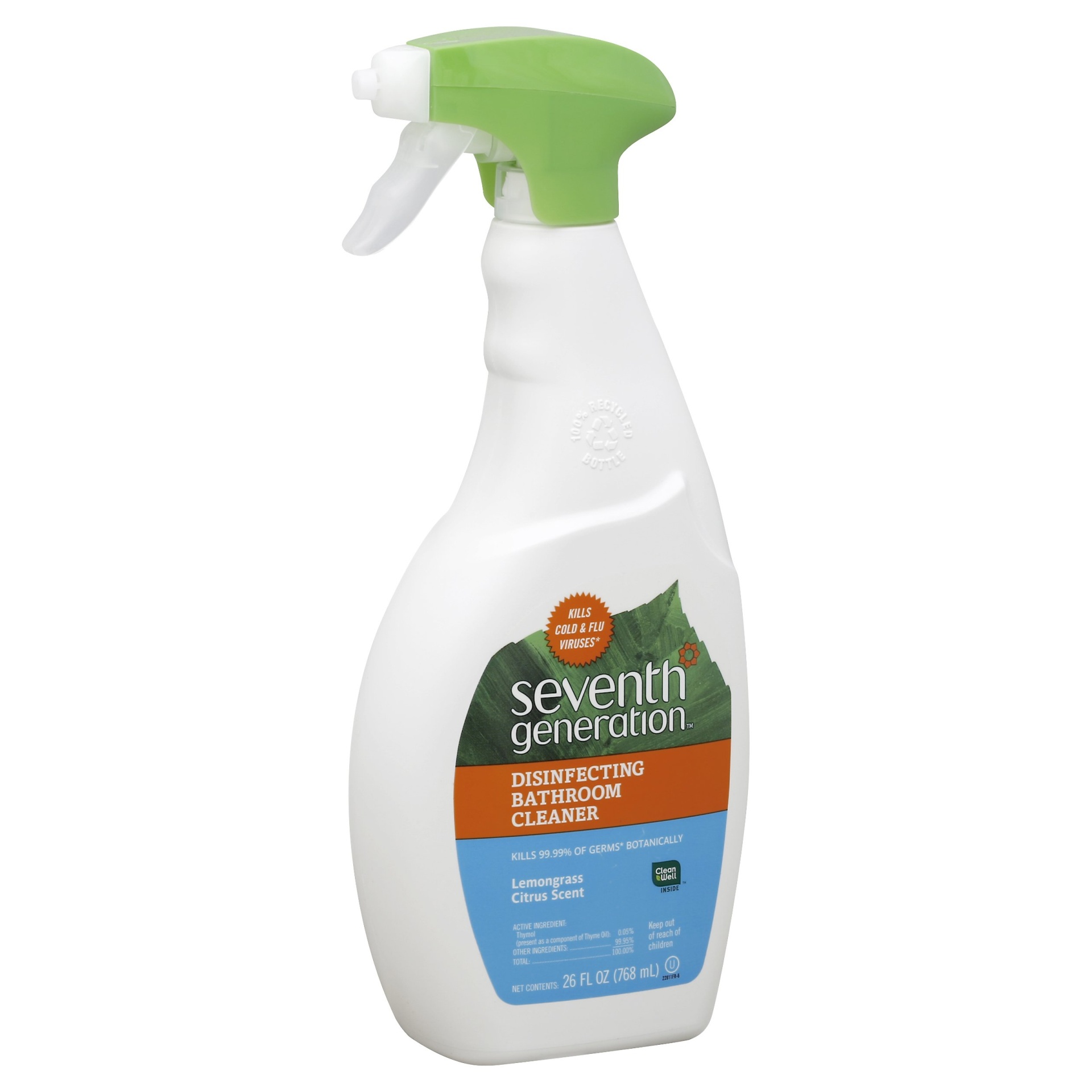 Seventh Generation Lemongrass & Thyme Scent Disinfecting Bathroom
