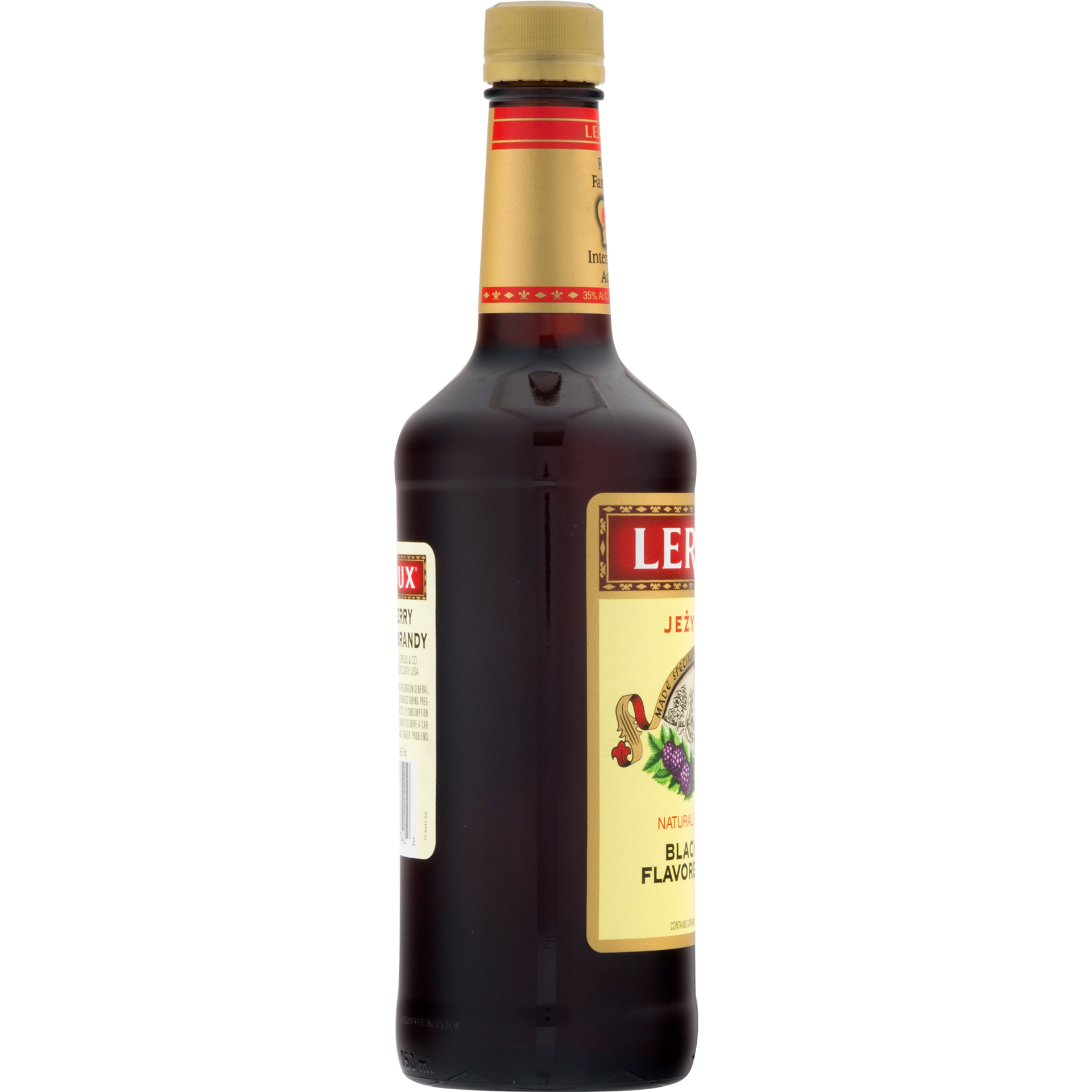 slide 3 of 3, Leroux Polish Blackberry Flavored Brandy, 750 ml