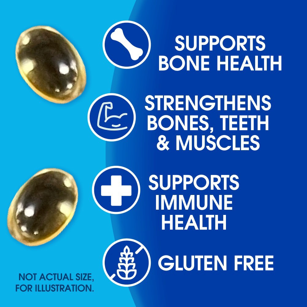 slide 2 of 5, Kroger Vitamin D3 2000 IU Bone Support Tablets, 100 ct