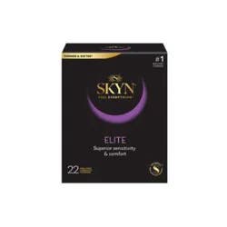 SKYN Elite Non-Latex Lubricated Condoms - 20 Each