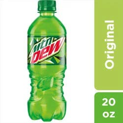 Mountain Dew Citrus Soda Bottle