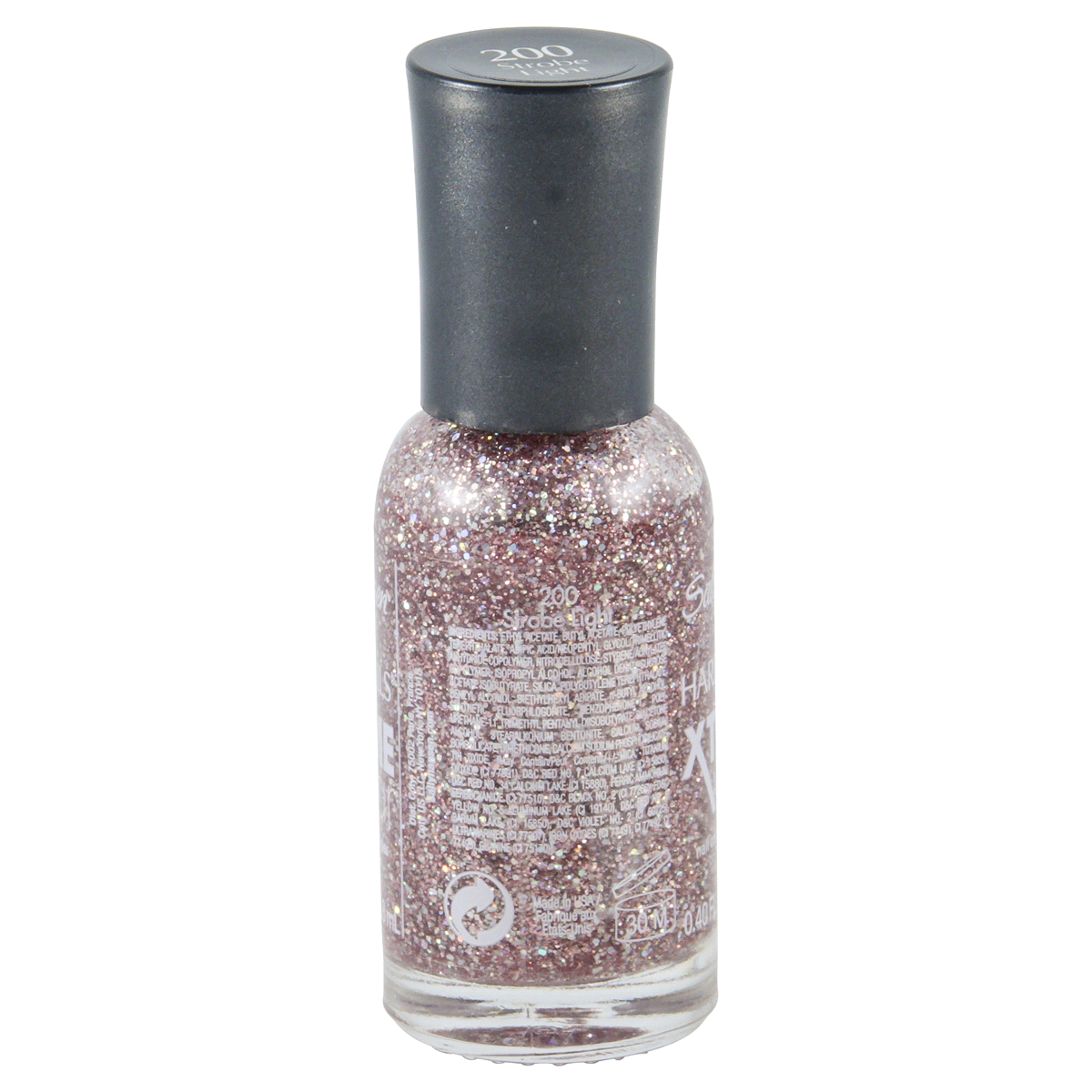 slide 4 of 5, Sally Hansen - Hard As Nails Xtreme Wear- Strobe Light- .4 fl oz, 0.4 fl oz