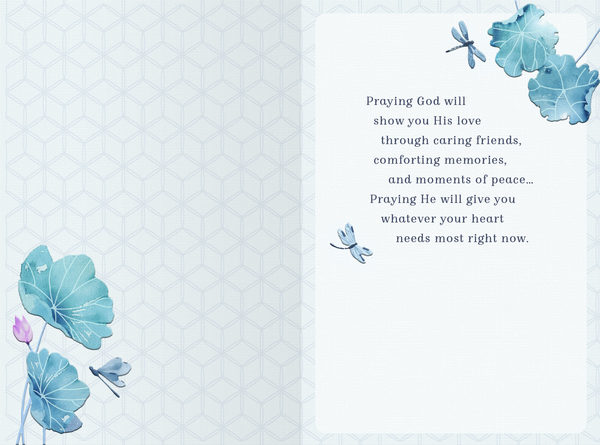 slide 2 of 2, DaySpring Crd Any1 Blu Lvs Pupl Flwrs, 1 oz