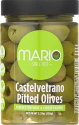 Mario Castelvetrano Pitted Olives 5.29 oz