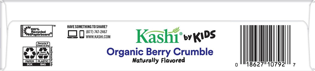slide 6 of 8, Kashi By Kids Berry Crumble Super Food Combos Cereal, 10.8 oz