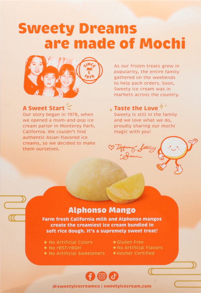 slide 3 of 13, Sweety Alphonso Mango Mochi 6 ea, 6 ct