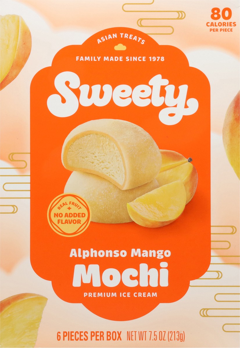 slide 8 of 13, Sweety Alphonso Mango Mochi 6 ea, 6 ct