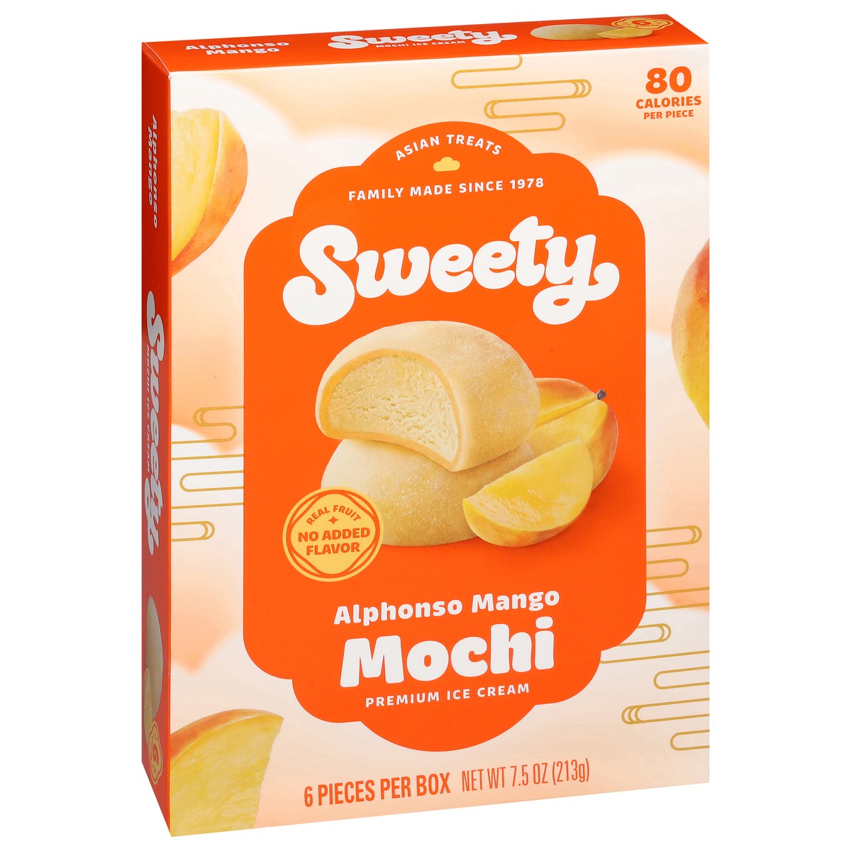 slide 7 of 13, Sweety Alphonso Mango Mochi 6 ea, 6 ct